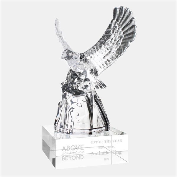 Spirit Eagle Award- Clear Base