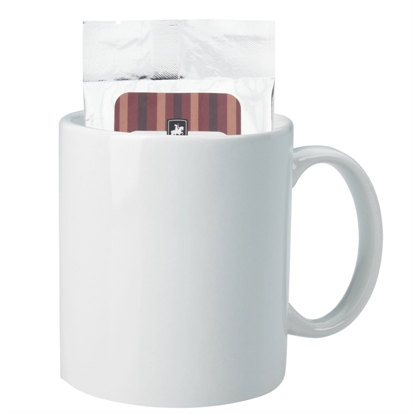 Custom 11 Oz. Full Color Mug With Hot Cocoa