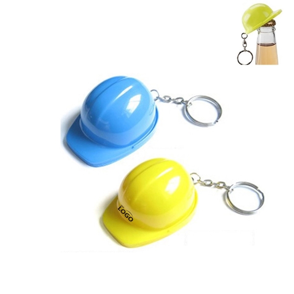 Hat Bottle Opener with Keychain - Hat Bottle Opener with Keychain - Image 0 of 0