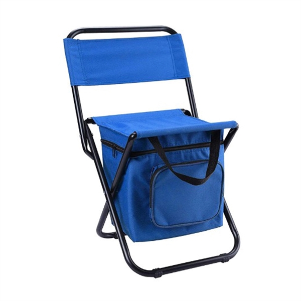 Folding Chair With Cooler Bag - Folding Chair With Cooler Bag - Image 2 of 3