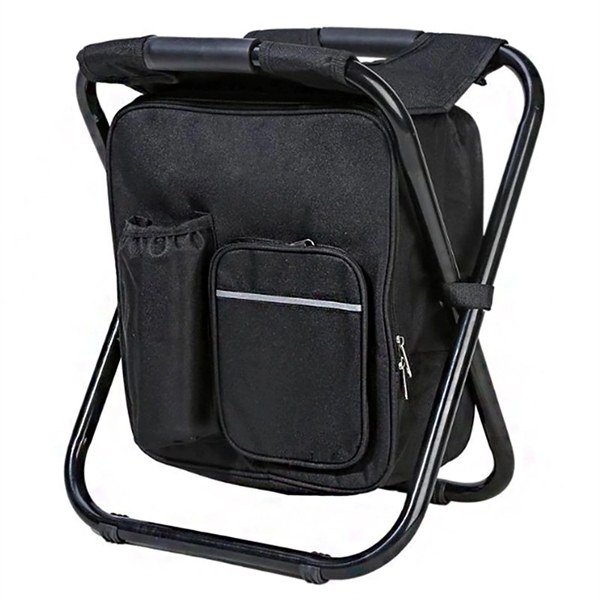 Backpack Foldable Chair With Cooler Bag - Backpack Foldable Chair With Cooler Bag - Image 1 of 3
