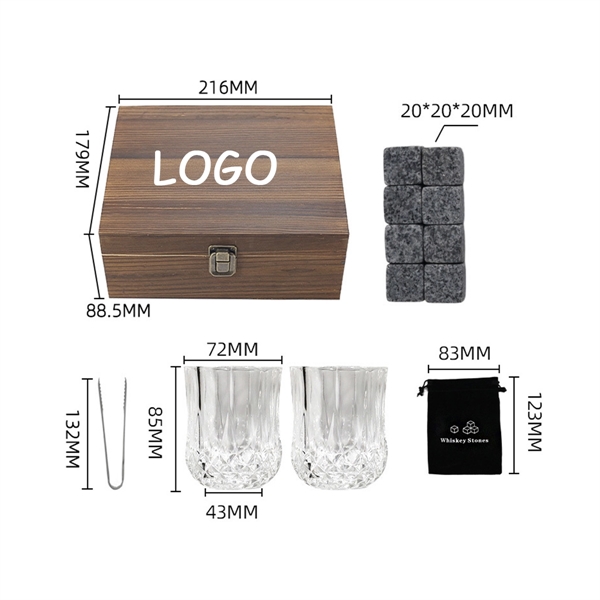 Whiskey Stones Gift Set - Whiskey Stones Gift Set - Image 1 of 2