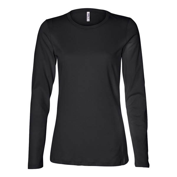BELLA + CANVAS Women's Relaxed Jersey Long Sleeve Tee - BELLA + CANVAS Women's Relaxed Jersey Long Sleeve Tee - Image 1 of 25