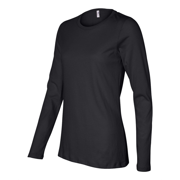 BELLA + CANVAS Women's Relaxed Jersey Long Sleeve Tee - BELLA + CANVAS Women's Relaxed Jersey Long Sleeve Tee - Image 2 of 25