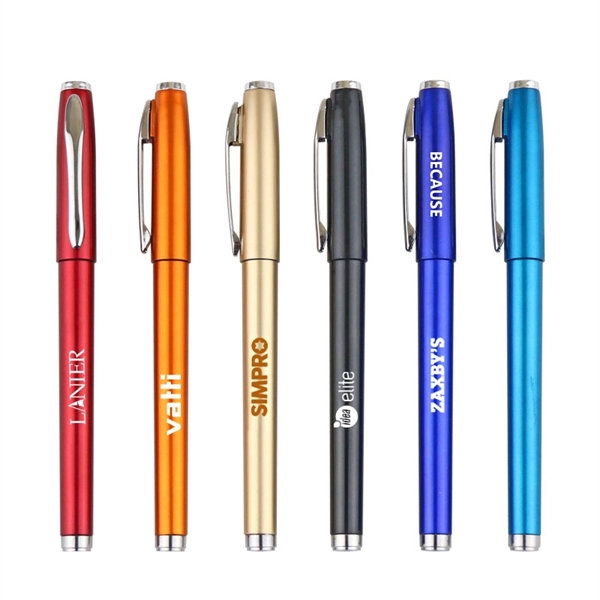 Gel Pen with Pocket Clip - Gel Pen with Pocket Clip - Image 0 of 0