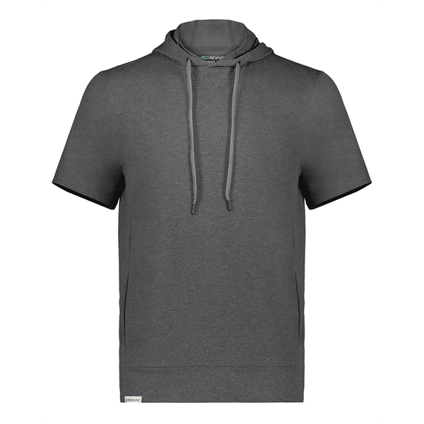 Holloway Eco Revive™ Ventura Soft Knit Short Sleeve Hoodie - Holloway Eco Revive™ Ventura Soft Knit Short Sleeve Hoodie - Image 0 of 16