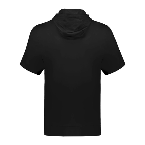 Holloway Eco Revive™ Ventura Soft Knit Short Sleeve Hoodie - Holloway Eco Revive™ Ventura Soft Knit Short Sleeve Hoodie - Image 4 of 16