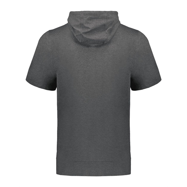 Holloway Eco Revive™ Ventura Soft Knit Short Sleeve Hoodie - Holloway Eco Revive™ Ventura Soft Knit Short Sleeve Hoodie - Image 6 of 16