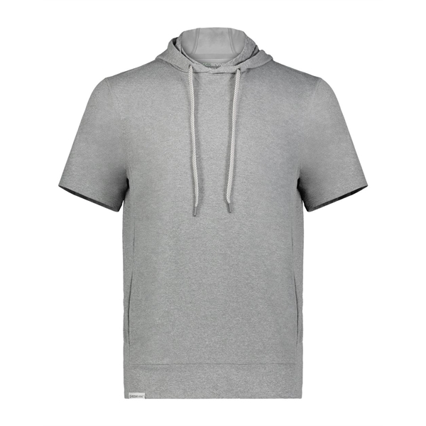 Holloway Eco Revive™ Ventura Soft Knit Short Sleeve Hoodie - Holloway Eco Revive™ Ventura Soft Knit Short Sleeve Hoodie - Image 7 of 16