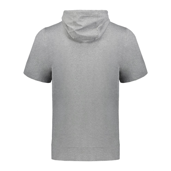 Holloway Eco Revive™ Ventura Soft Knit Short Sleeve Hoodie - Holloway Eco Revive™ Ventura Soft Knit Short Sleeve Hoodie - Image 8 of 16