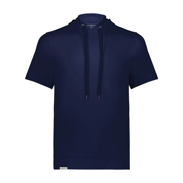 Holloway Eco Revive™ Ventura Soft Knit Short Sleeve Hoodie - Holloway Eco Revive™ Ventura Soft Knit Short Sleeve Hoodie - Image 9 of 16