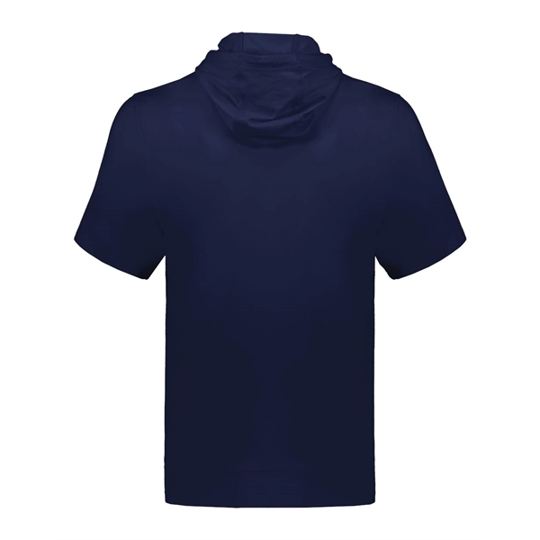 Holloway Eco Revive™ Ventura Soft Knit Short Sleeve Hoodie - Holloway Eco Revive™ Ventura Soft Knit Short Sleeve Hoodie - Image 10 of 16