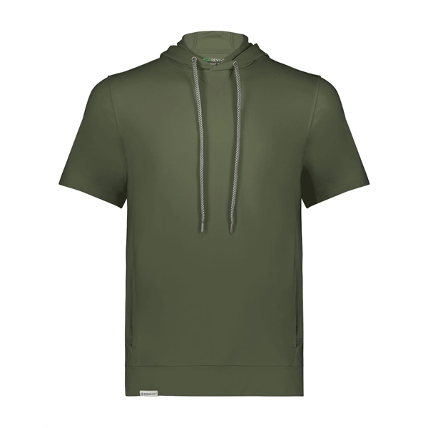 Holloway Eco Revive™ Ventura Soft Knit Short Sleeve Hoodie - Holloway Eco Revive™ Ventura Soft Knit Short Sleeve Hoodie - Image 11 of 16