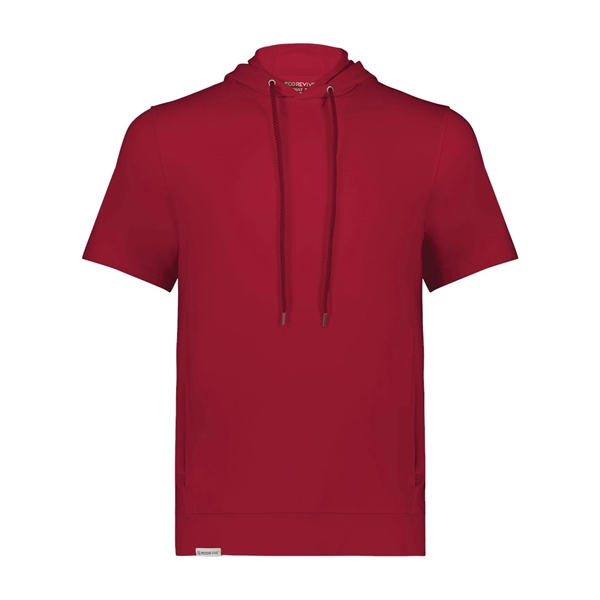 Holloway Eco Revive™ Ventura Soft Knit Short Sleeve Hoodie - Holloway Eco Revive™ Ventura Soft Knit Short Sleeve Hoodie - Image 13 of 16