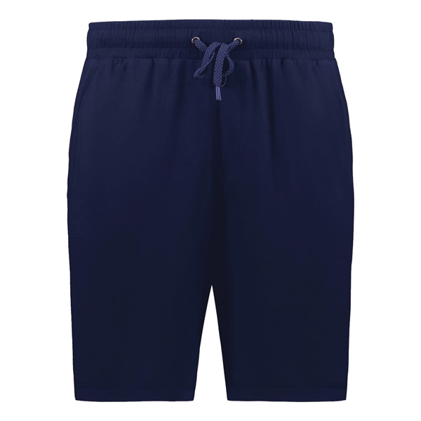 Holloway Eco Revive™ Youth Ventura Soft Knit Shorts - Holloway Eco Revive™ Youth Ventura Soft Knit Shorts - Image 7 of 12
