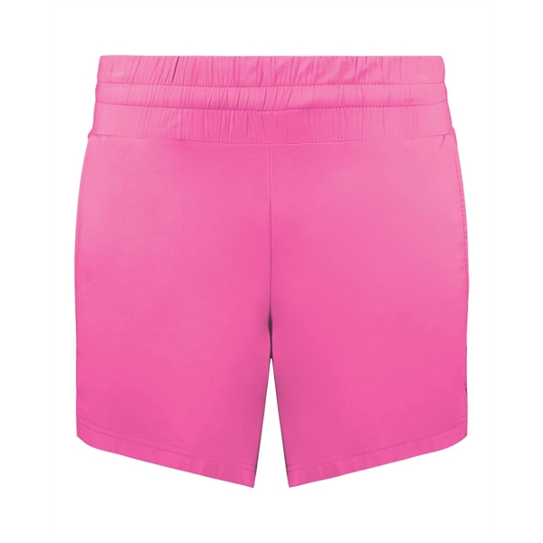 Holloway Eco Revive™ Women's Ventura Soft Knit Shorts - Holloway Eco Revive™ Women's Ventura Soft Knit Shorts - Image 11 of 18