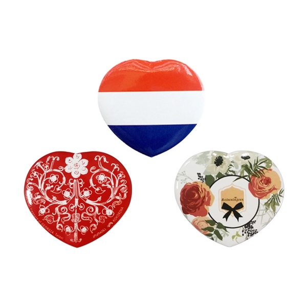 Heart shaped pins - Heart shaped pins - Image 2 of 2