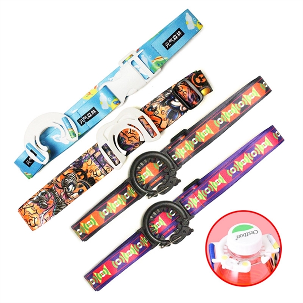 Bottle Holder Lanyard with Plastic Clip - Bottle Holder Lanyard with Plastic Clip - Image 0 of 4