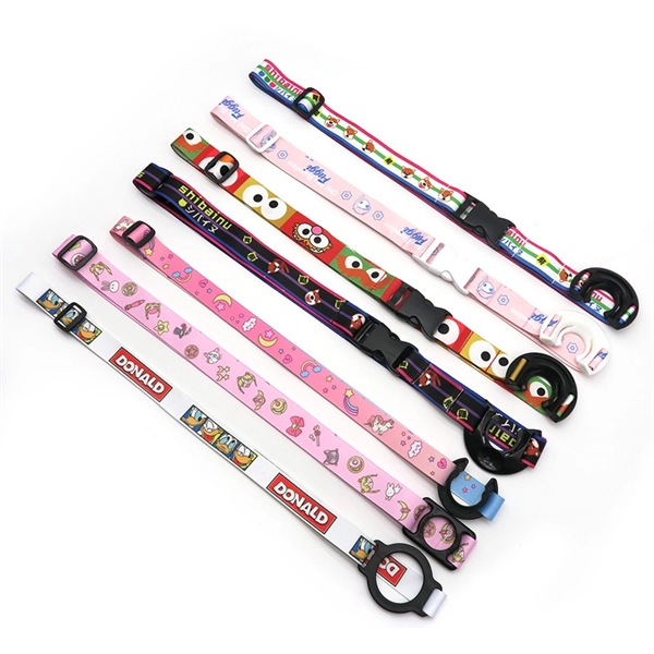 Bottle Holder Lanyard with Plastic Clip - Bottle Holder Lanyard with Plastic Clip - Image 4 of 4