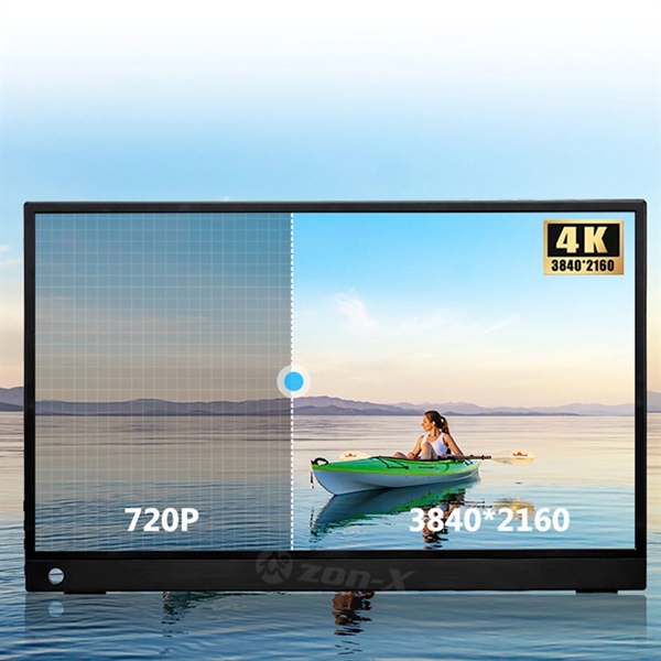 4K Portable HD USB-C Monitor - 4K Portable HD USB-C Monitor - Image 1 of 7