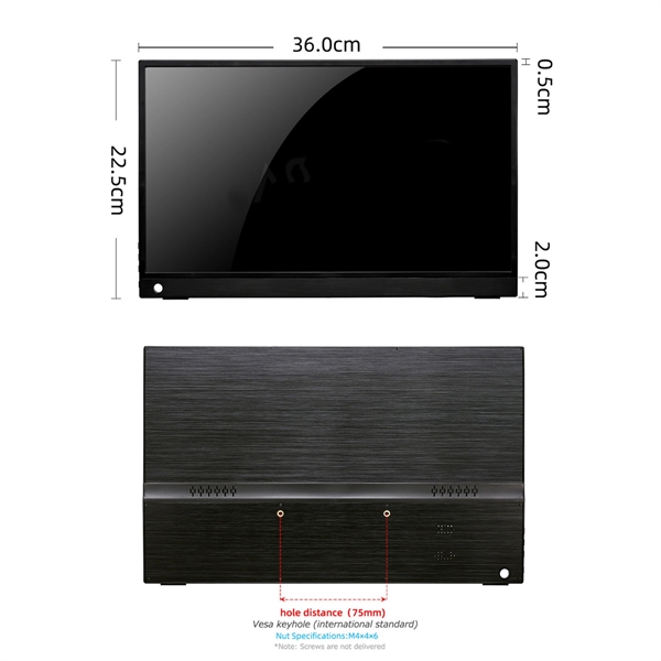 4K Portable HD USB-C Monitor - 4K Portable HD USB-C Monitor - Image 7 of 7