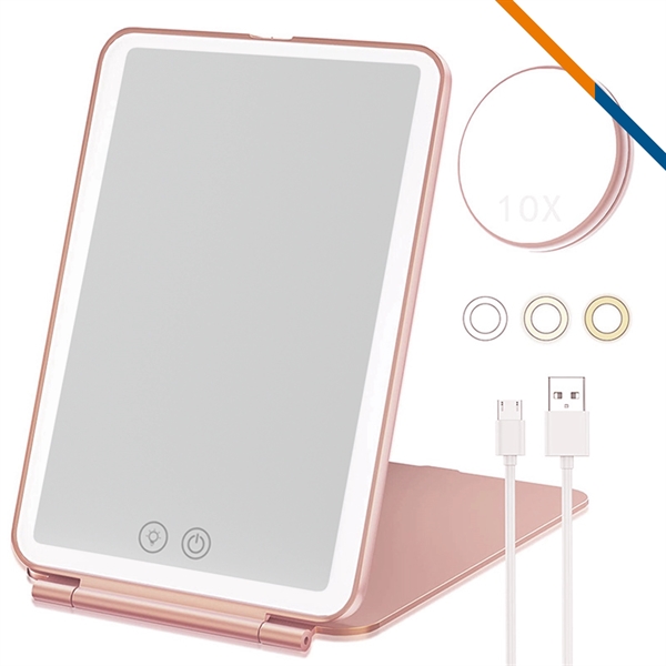 Asha LED Make-up Mirror - Asha LED Make-up Mirror - Image 3 of 4