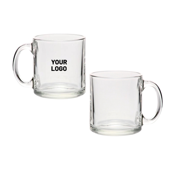 Classic Glass Mug with Easy Grip, 13oz. - Classic Glass Mug with Easy Grip, 13oz. - Image 0 of 3