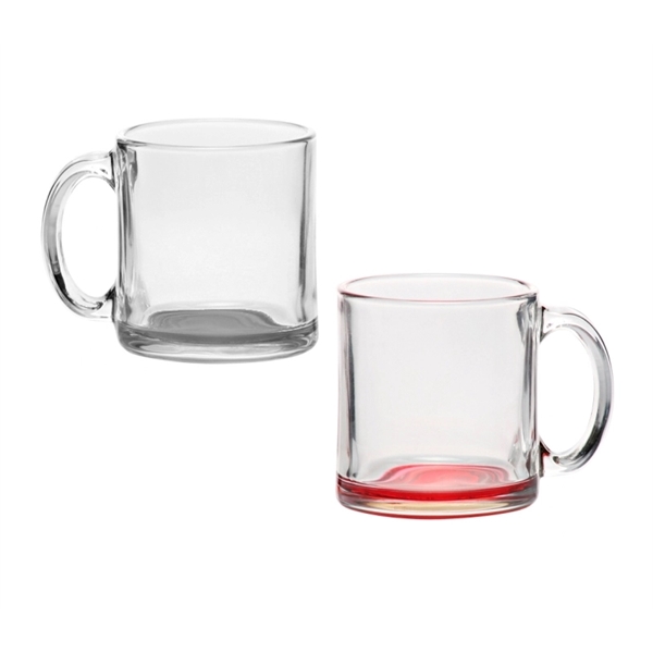 Classic Glass Mug with Easy Grip, 13oz. - Classic Glass Mug with Easy Grip, 13oz. - Image 1 of 3