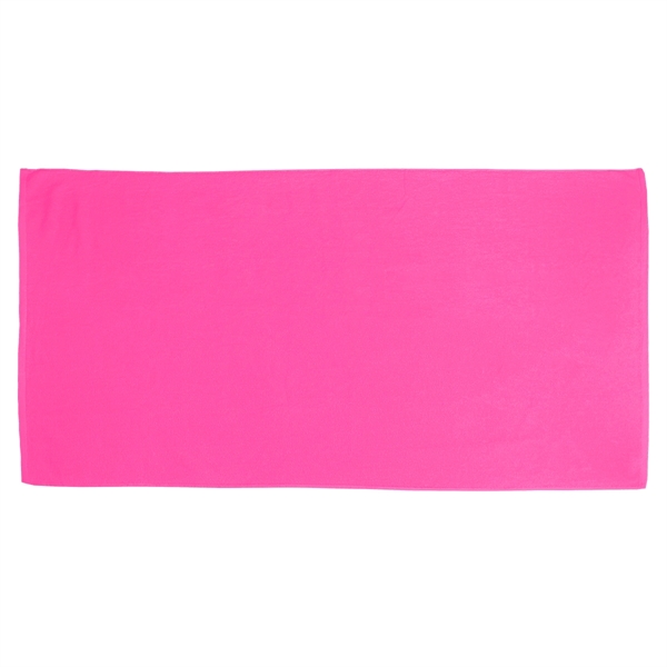 35" X 60" Velour Beach Towel - 35" X 60" Velour Beach Towel - Image 9 of 12