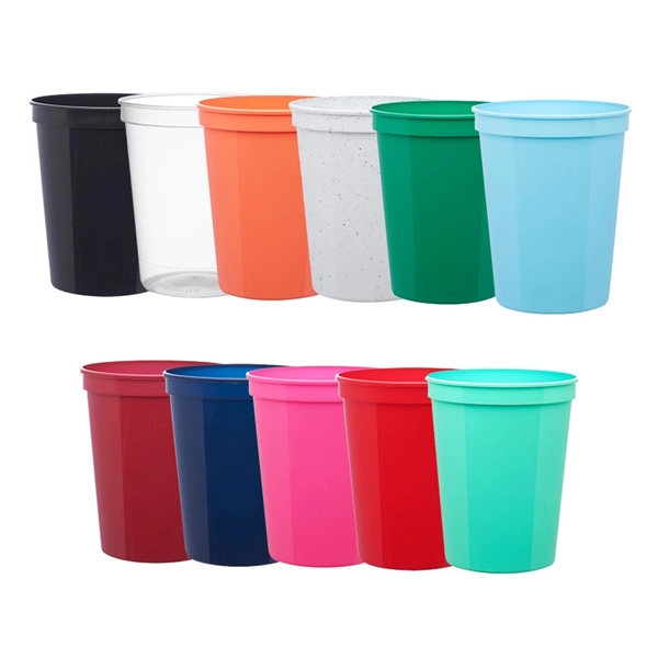 Eco-friendly Reusable Plastic Cup, 16 oz. - Eco-friendly Reusable Plastic Cup, 16 oz. - Image 2 of 2