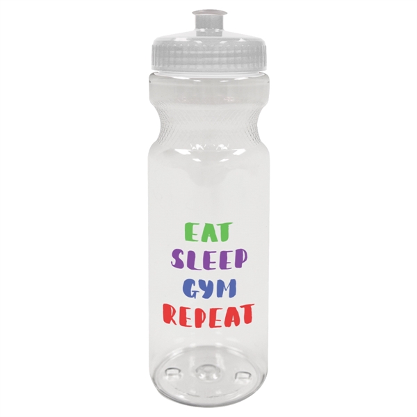 28 Oz. Poly-Clear™ Fitness Bottle - 28 Oz. Poly-Clear™ Fitness Bottle - Image 23 of 35