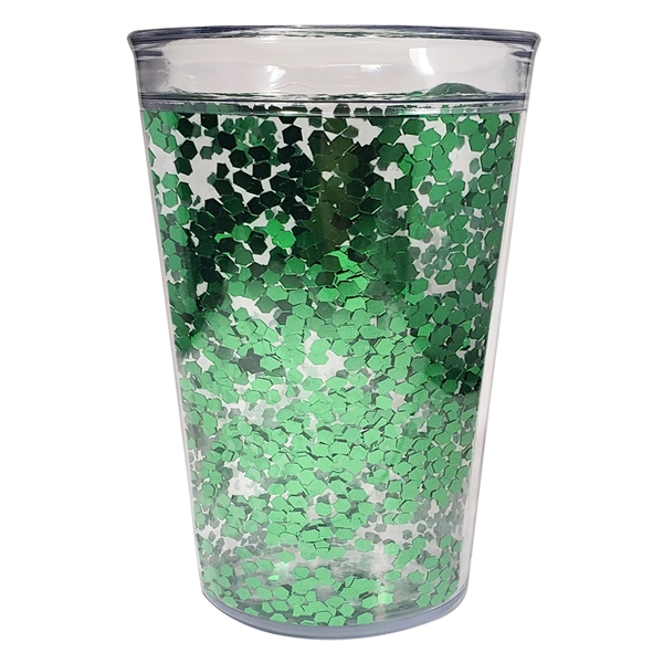 15 Oz. Shimmer Glitter Tumbler - 15 Oz. Shimmer Glitter Tumbler - Image 7 of 8