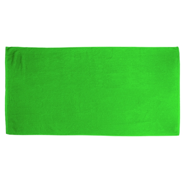 Custom 35" X 60" Velour Beach Towel