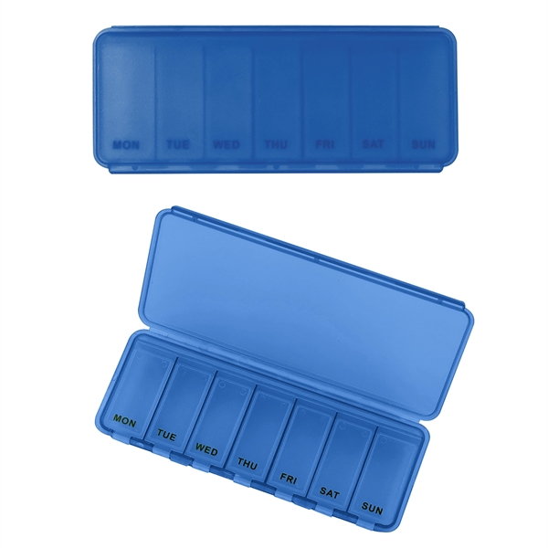 Custom Large 7 Day Pill Container