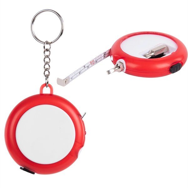 Multi-Tool Tape Measure With Light - Multi-Tool Tape Measure With Light - Image 1 of 6