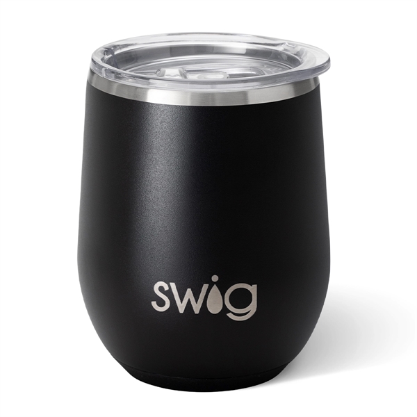 12 Oz. Swig Life™ Stainless Steel Stemless Wine Tumbler - 12 Oz. Swig Life™ Stainless Steel Stemless Wine Tumbler - Image 4 of 12