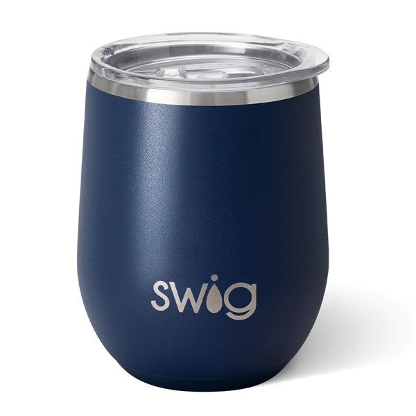 12 Oz. Swig Life™ Stainless Steel Stemless Wine Tumbler - 12 Oz. Swig Life™ Stainless Steel Stemless Wine Tumbler - Image 6 of 12