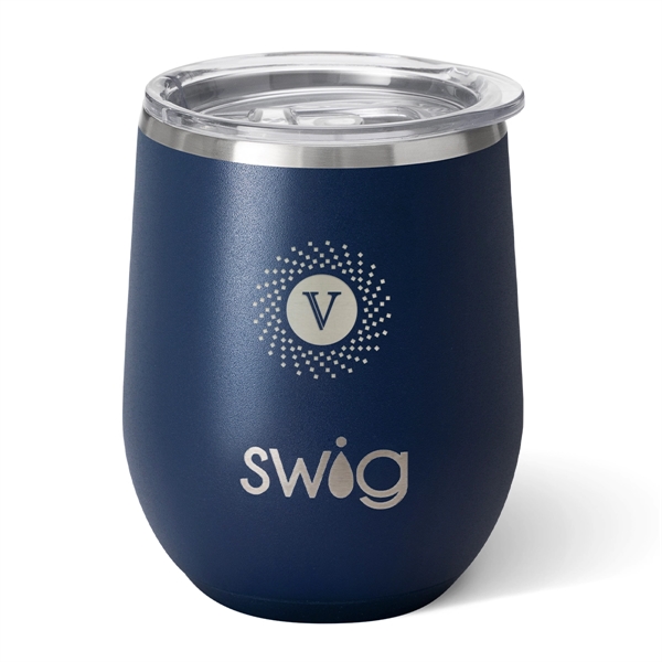 12 Oz. Swig Life™ Stainless Steel Stemless Wine Tumbler - 12 Oz. Swig Life™ Stainless Steel Stemless Wine Tumbler - Image 7 of 12