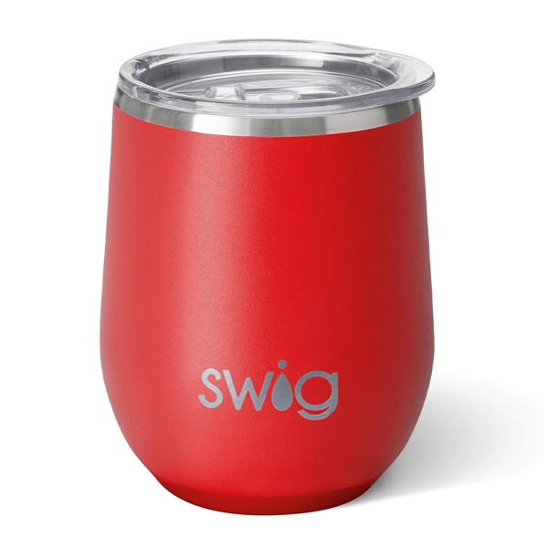 12 Oz. Swig Life™ Stainless Steel Stemless Wine Tumbler - 12 Oz. Swig Life™ Stainless Steel Stemless Wine Tumbler - Image 9 of 12