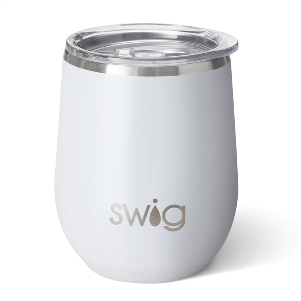 12 Oz. Swig Life™ Stainless Steel Stemless Wine Tumbler - 12 Oz. Swig Life™ Stainless Steel Stemless Wine Tumbler - Image 11 of 12