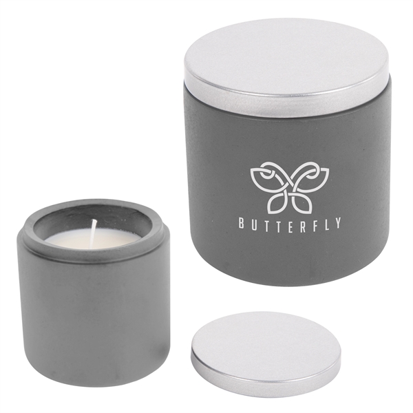 Cali Clay Cement Candle - Cali Clay Cement Candle - Image 3 of 18