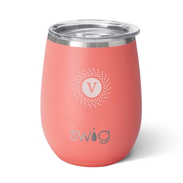 14 Oz. Swig Life™ Stemless Wine Tumbler - 14 Oz. Swig Life™ Stemless Wine Tumbler - Image 8 of 13