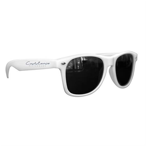 Matte Soft Rubberized Finish Miami Sunglasses - Matte Soft Rubberized Finish Miami Sunglasses - Image 3 of 9