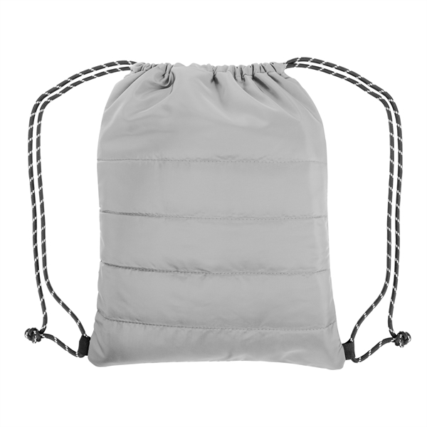 Puffy Quilted Drawstring Bag - Puffy Quilted Drawstring Bag - Image 4 of 8