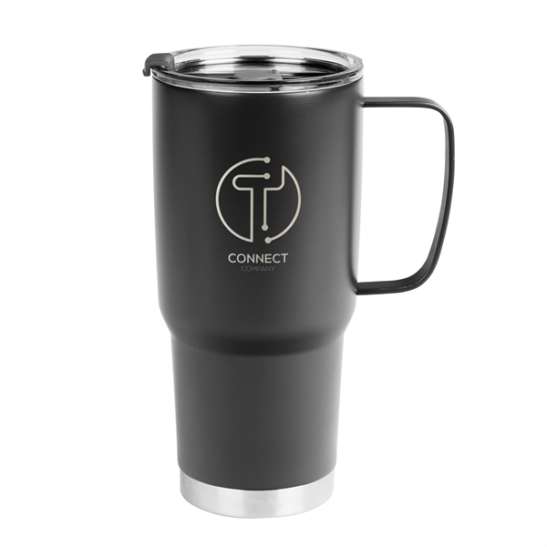 30 Oz. Lisbon Stainless Steel Tumbler - 30 Oz. Lisbon Stainless Steel Tumbler - Image 5 of 27