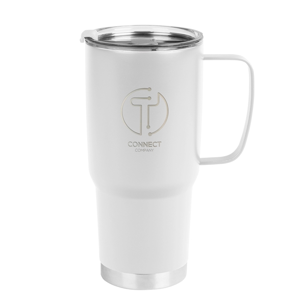 30 Oz. Lisbon Stainless Steel Tumbler - 30 Oz. Lisbon Stainless Steel Tumbler - Image 11 of 27