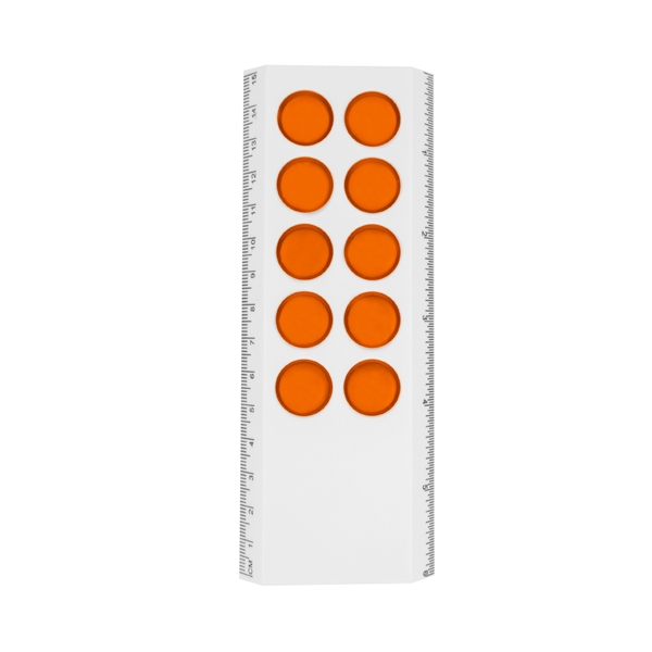 6" Push Pop Stress Reliever Ruler - 6" Push Pop Stress Reliever Ruler - Image 8 of 10