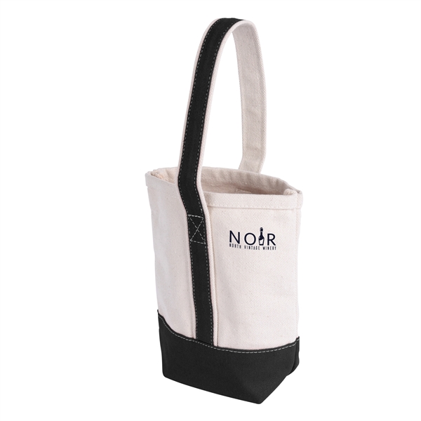 Deux Wine Bottle Tote Bag - Deux Wine Bottle Tote Bag - Image 8 of 18