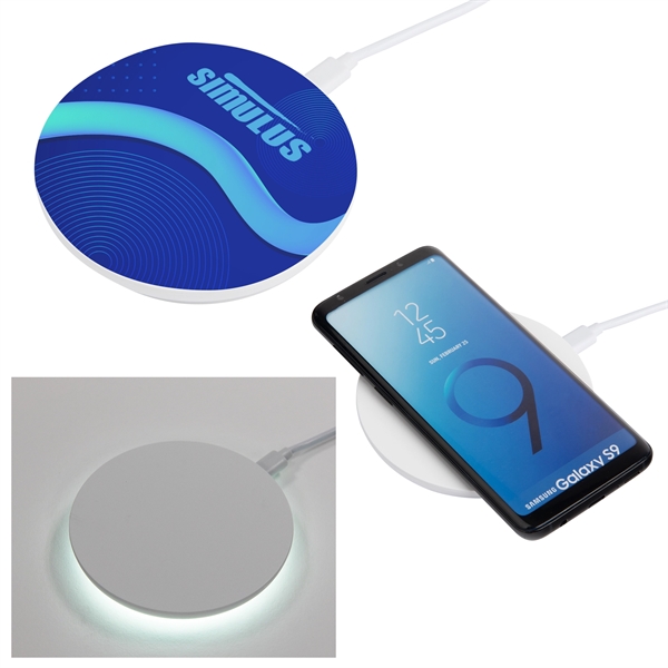 Hyper Charge Light Up Wireless Charger - Hyper Charge Light Up Wireless Charger - Image 1 of 2