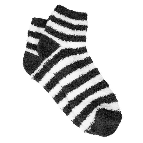 Fuzzy Stripe Socks - Fuzzy Stripe Socks - Image 1 of 10